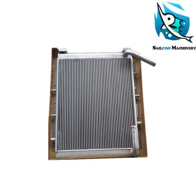 Hot sale good quality aluminum EX200-2 EX220-3 oil cooling radiator for HITACHI excavator