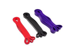 Quality 100% Natural Latex Gymnastics Resistance Bands For Outdoor Exercises wholesale