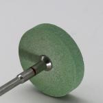 TGX Crown Zirconia Polishing Bur Green Wheel Mounted Stone Diamond