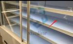 Commercial Air Curtain Cabinet Fan Cooling Vegetable And Fruit