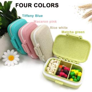 Quality 7 Day Monthly Travel Tablet Weekly Pill Dispenser Box For Elderly 4 PC Cases 3 Removable wholesale
