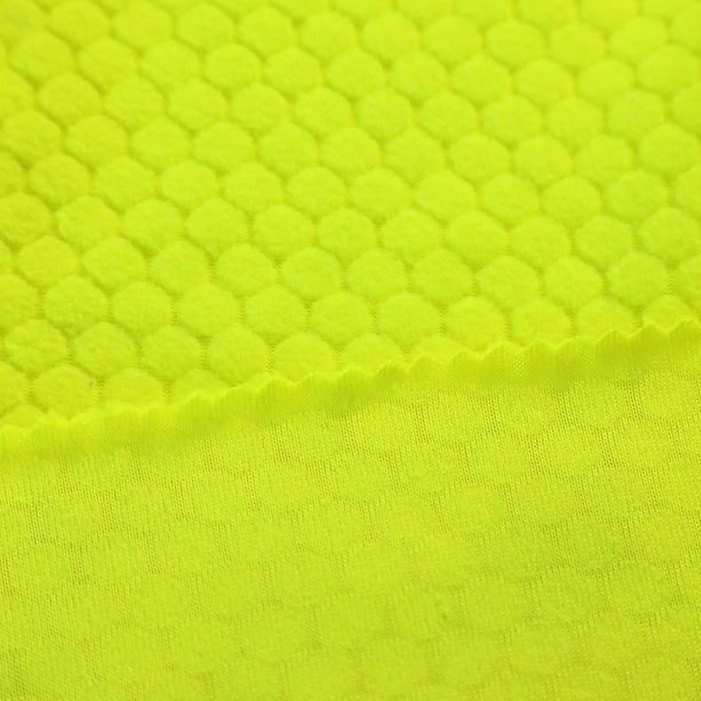Jacquard Solid Micro Fleece Fabric 100% Polyester 150D 288F