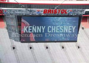 Quality 8mm Pixel Pitch Stadium LED Display Digital Signage Panel Full Color 1/4 Scan wholesale
