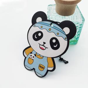 Quality Customized 2mm Lemon Scent Hanging Paper Car Air Freshener wholesale