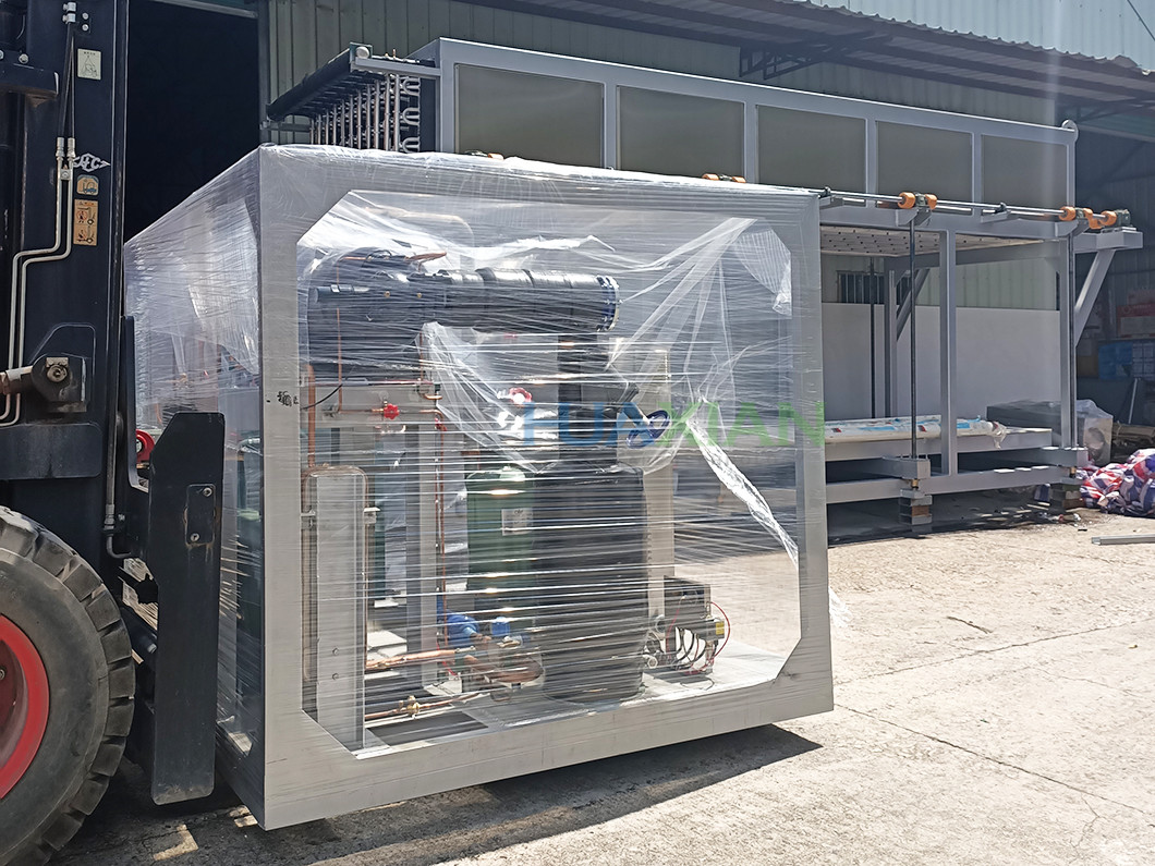 15 Tons Ice Block Making Machine HXBID-15T Industrial To Keep Fish Fresh