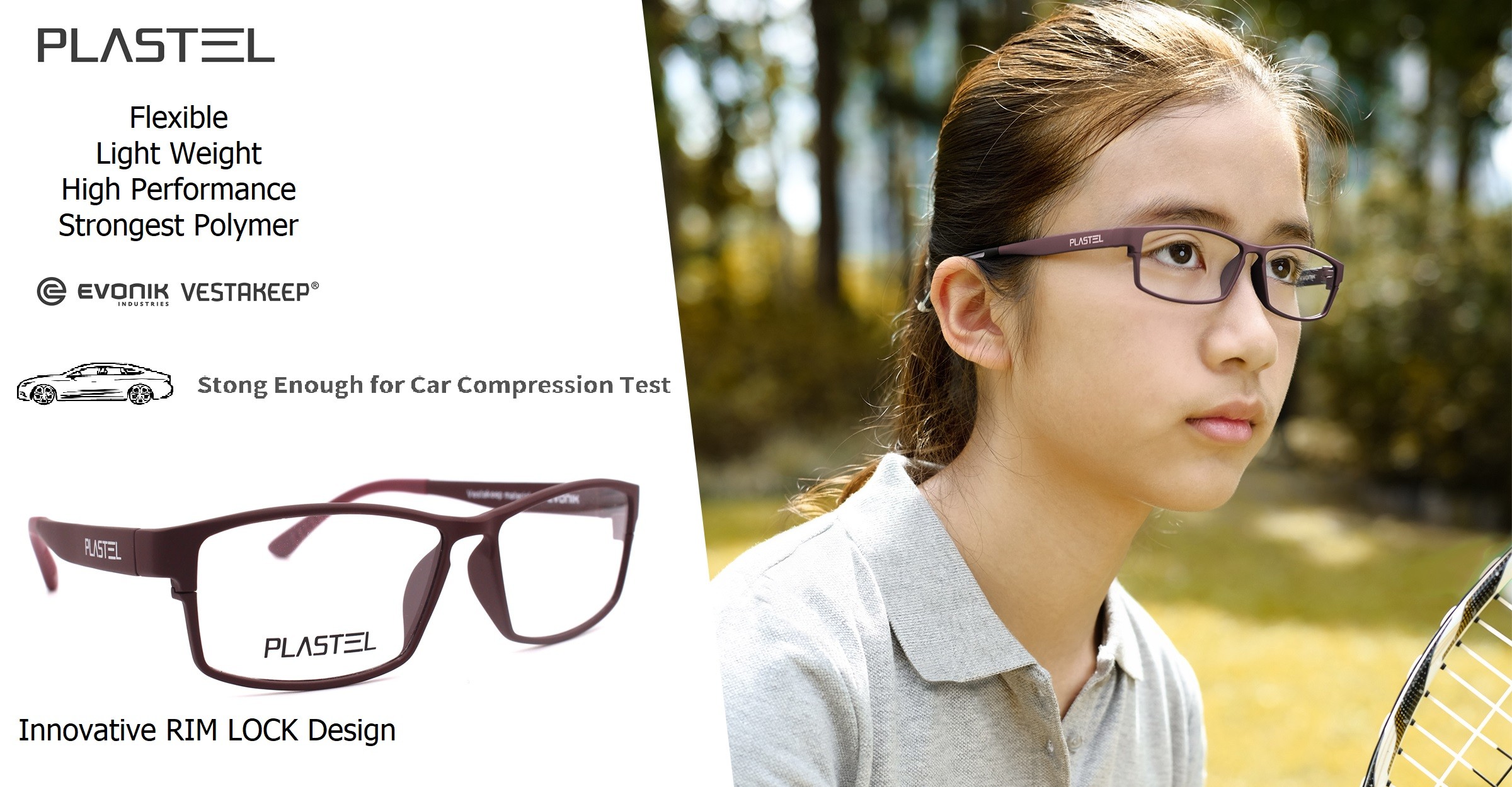 High Performance Comfortable Lightweight Eye Glasses Ultra Light Eyeglasses