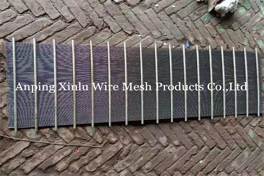 Industrial Filter 304 Stainless Steel Wedge Wire Screen Panel Support Grating