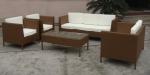5pcs living room rattan sofas