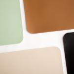 Waterproof Surface Large Leather Mouse Pad Ultra Thin 1.2mm