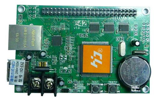 Indoor Outdoor LED Display Control Board Electronic Moving Message Sign