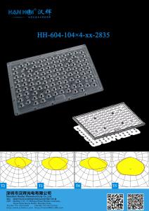 Quality PC Material 2835 Lens High Performance LED Lens For Street Lighting / Parking Lot Lighting wholesale