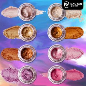 Quality Private Label High Pigment Glitter Eyeshadow , Diamond Cream Gel Eyeshadow wholesale