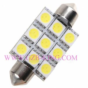 Quality 5050 9SMD/42MM Car LED Reading Light wholesale