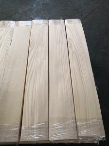 Quality Cricut White Ash Wood Veneer 0.6mm Flat Cut Flooring Top Layer wholesale