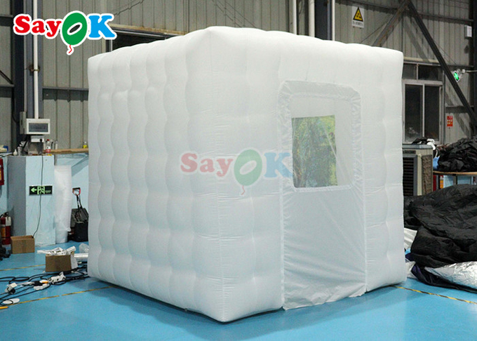 Led Light Inflatable Marquee Tent Children Inflatable Cube Party Nightclub Tent