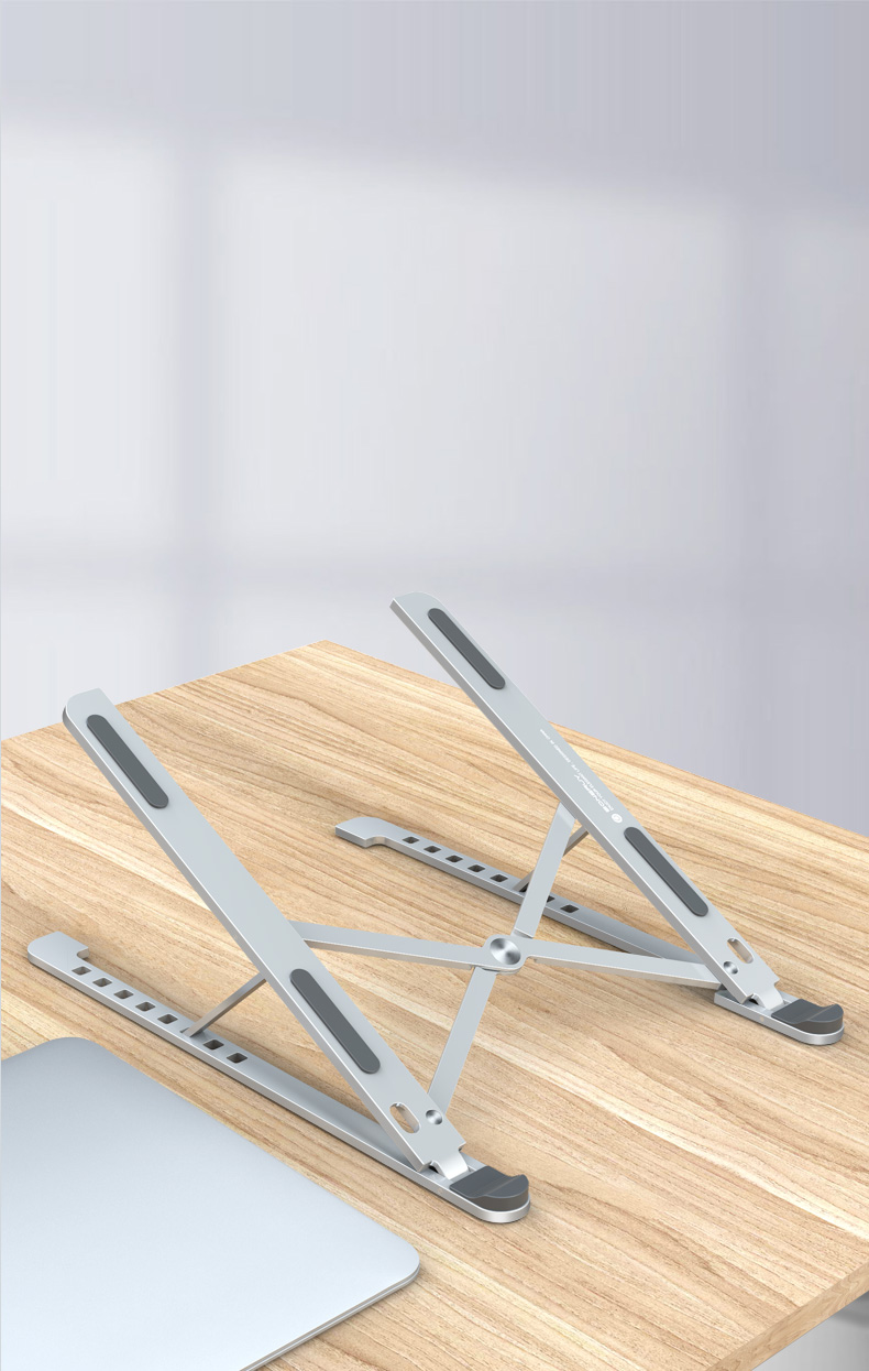 Foldable and Portable Modern Design Laptop Holder for Office Convenience We Custom Logo