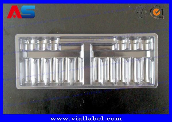 On Sale ! Transparent 10 2ml Vials PET Plastic Blister Tray packaging Free