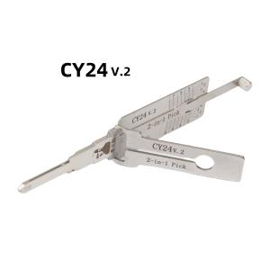 Quality Lishi 2 In 1 Auto Lock Pick car Locksmith Tool CY24 for Jeep United states wholesale