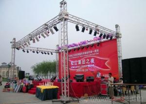 Quality Event Display Booth Aluminum Stage Truss Easy To Set Up And Disasseble wholesale