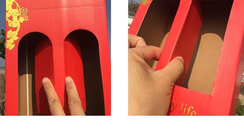 120Gsm 150Gsm 170Gsm Kraft Paper Wine Bags Glitter Gift Wrapping Paper Bags