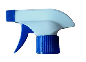 Quality Blue White Color Plastic Trigger Sprayer 28mm for Daily Cleaning Household Cleaning wholesale