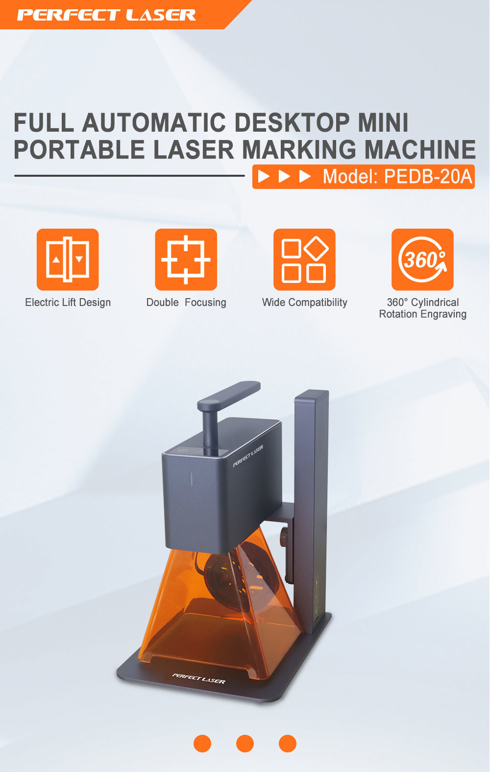 5w Desktop Laser Marking Machine Portable Leather Wood Metal Mini For Home