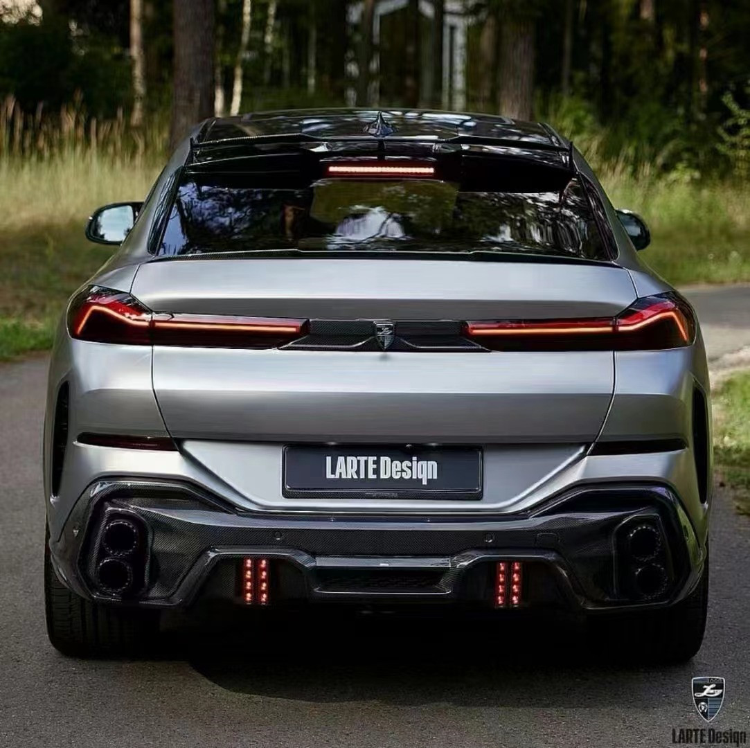 Hot Sale G06 X6 Carbon Fiber Body Kit Forbmw X6 Carbon Fiber Front Shovel Rear Diffuser Spoiler Cover