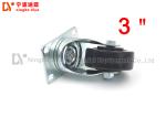 ESD Plate Commercial Caster Wheels , Industrial Steel Caster Wheels For Hand