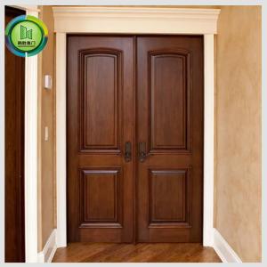Quality Fire Resistant WPC Exterior Door , Bedroom Double Door 45mm Thickness wholesale