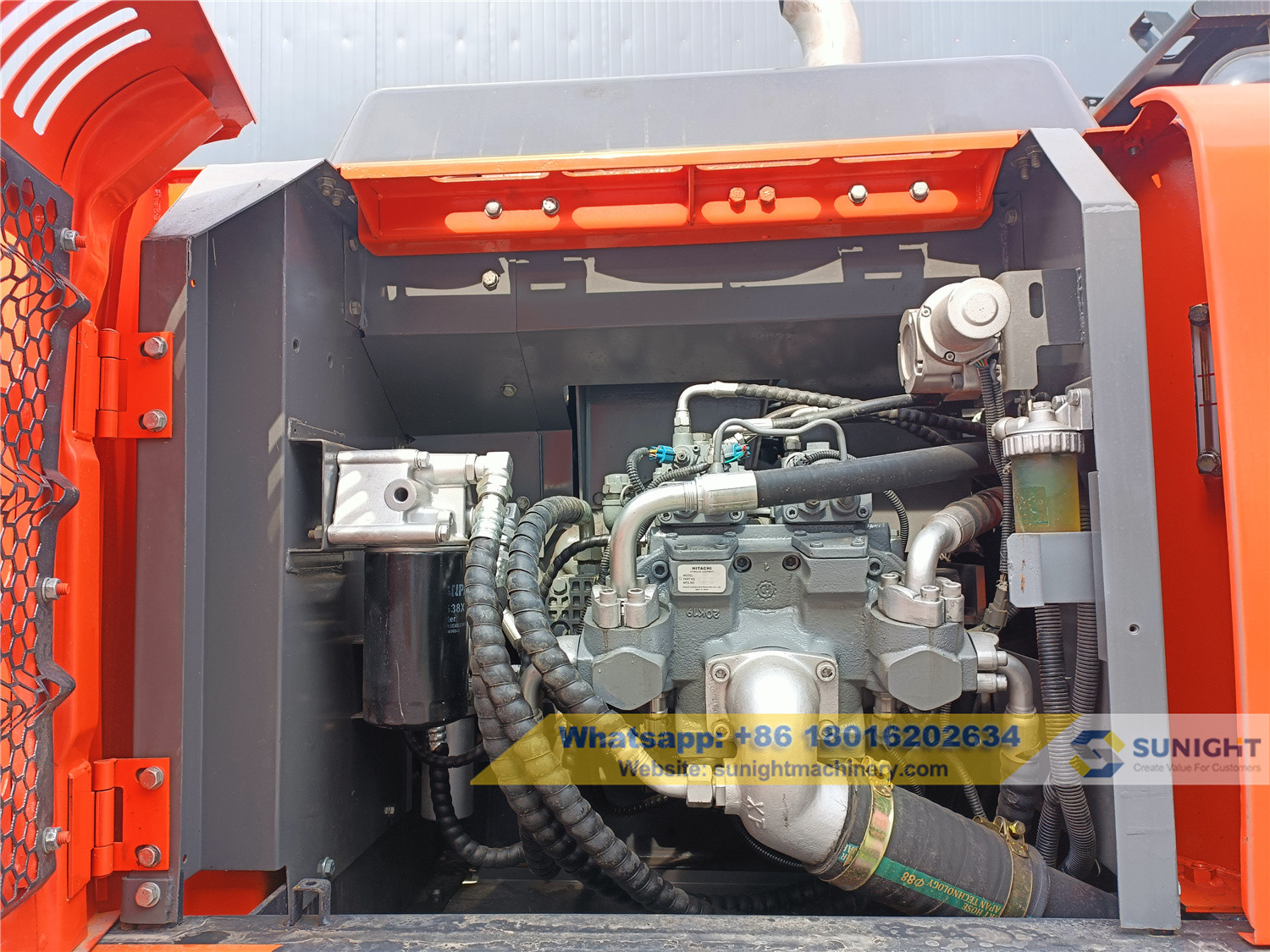 Mining Mini Used Hitachi Excavator With Original Hitachi Paint
