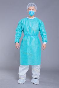 Quality EN13795 Breathable 40G SMS Surgical Isolation Gown wholesale