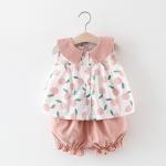 120CM 43in Summer Children'S Clothing Pink Full Body Suit For Baby