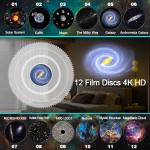 Multiscene Rotatable Night Star Projector , DC 5V Planetarium Light For Bedroom
