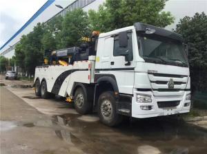 Quality Manual Transmission Heavy Wrecker Trucks , Commercial Tow Truck High Speed wholesale