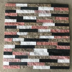 Quality Mulit Color Quartzite Interior Stone Veneer Panels For Fireplace wholesale