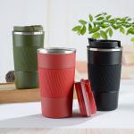 Portable 12 Oz 17 Oz Eco Friendly 304 Stainless Steel Coffee Travel Mug Vacuum