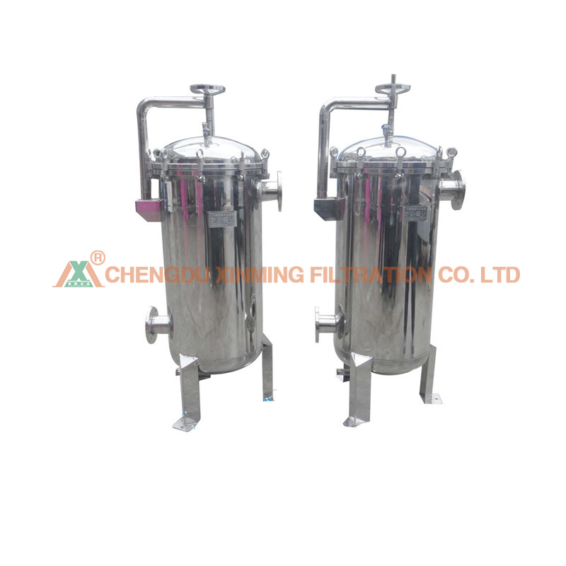 Easy Operation Stainless Steel Bag Filter Housing Multi Bag Filter Machine Large Flow