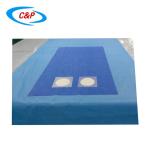Disposable Femoral Radial Angiography Drape Pack For Hygienic Surgeries