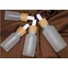 Buy cheap BPA Free Lead Free Round 50ml Glass Dropper Bottles With Bamboo Collar from wholesalers