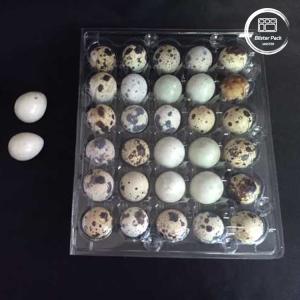 Quality Clear Quail Egg Blister Tray With 30 Holes Affordable Bulk Egg Packaging wholesale