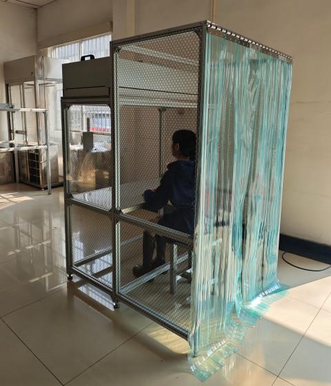 Galvanized Steel Clean Room Booth with 99.99% Filter Efficiency and 99.999%