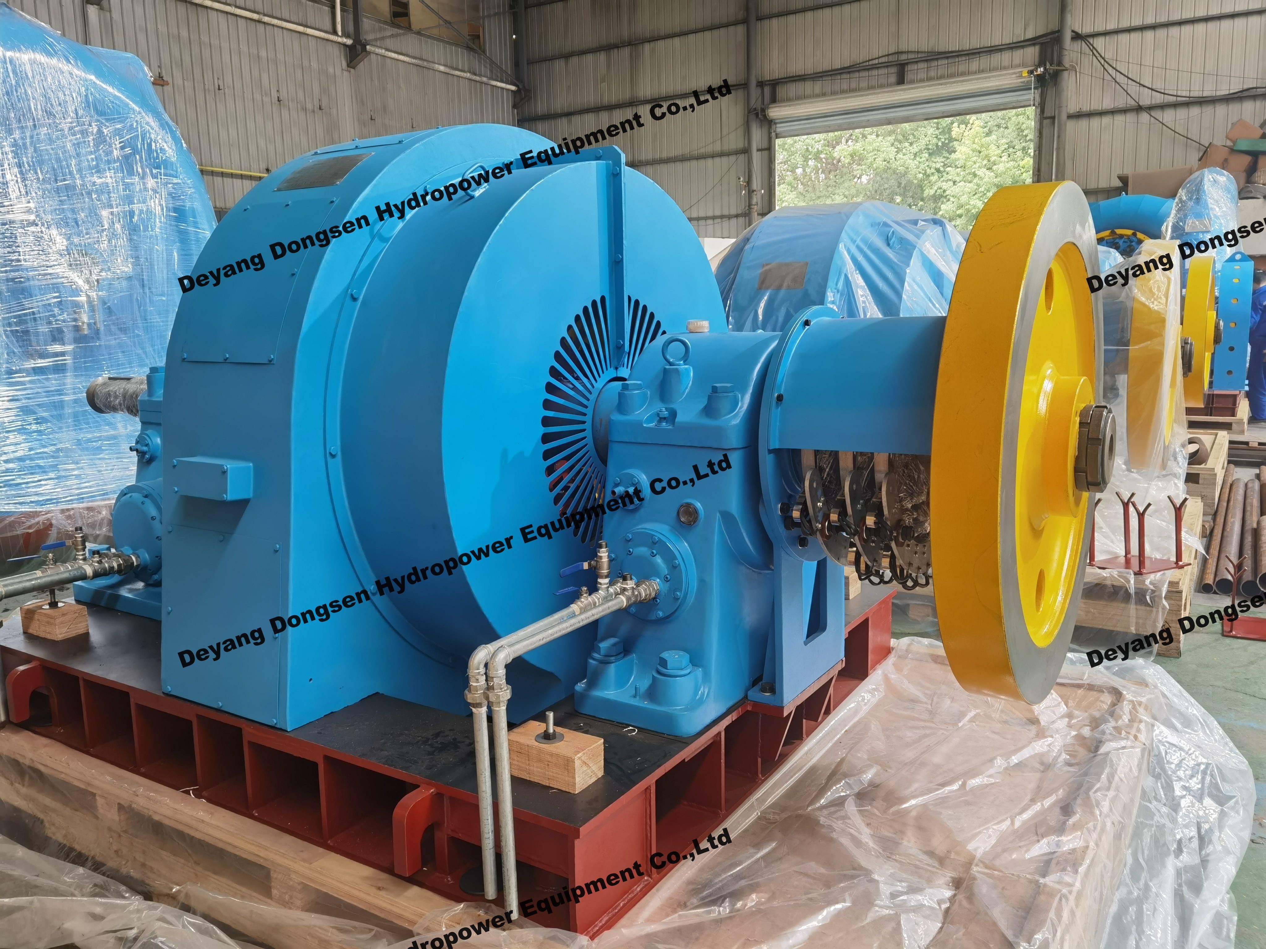 Dependable Water Turbine with Service Life ≥50 Years Customized EXW
