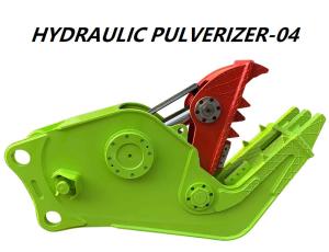 Quality Sany Xcmg Concrete Excavator Pulverizer Attachment Q355 Premium Steel 19ton-24ton wholesale
