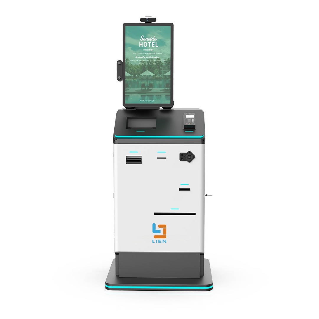 Hotel Self Service Checkin Kiosk Restaurant Self Service Touch Screen Kiosk