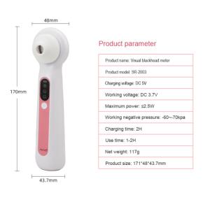 Quality DC 5V LED Display Vacuum Visible Blackhead Remover wholesale