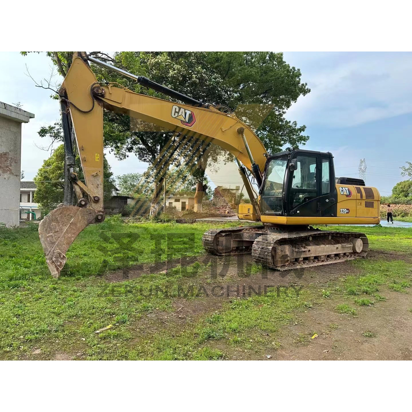 Low Working Hours Caterpillar Cat 320GX Excavator with C4.4 Engine in Shanghai 2021 Year