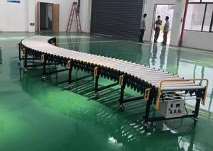 Quality Stainless Steel Motorized Flexible Extendable Roller Conveyor for Industry wholesale