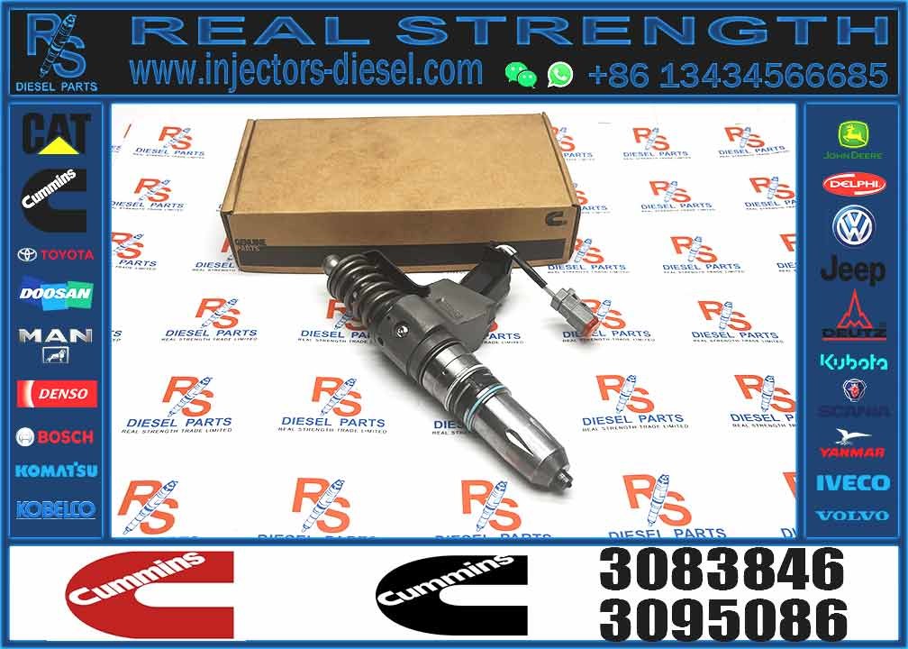 3083846 Diesel Fuel Injector N14 Common rail injector 3095086 3609796 3095040 3411763