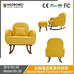 Nordic Internet-Famous Leisure Rocking Chair Lazy Sofa For Home Living Room