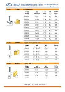 Quality 45°CHAMFER BIT wholesale